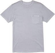 👕 rvca pigment sleeve pocket t shirt - stylish men's clothing in t-shirts & tanks logo