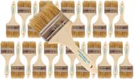 🖌️ 24 pack of 3 inch chip paint brushes - professional grade chip paint brushes логотип