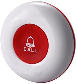 img 3 attached to 🔔 Wireless CallToU Buttons for Caregiver Pager & Restaurant Calling Pager - Waterproof, 500+ Ft Range - Elderly, Patient, and Disabled Alert System (Requires Receiver Pairing)