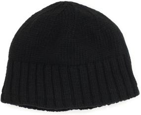 img 1 attached to 🧢 Chaos Hanna Beanie Heather Brown Boys' Caps - Accessories for Hats