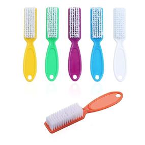 img 3 attached to 🧼 Premium 6-Piece Handle Grip Nail Brush Bundle for Effective Toes and Fingernail Cleaning