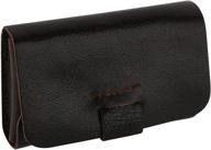 txesign genuine leather business magnetic women's handbags & wallets logo