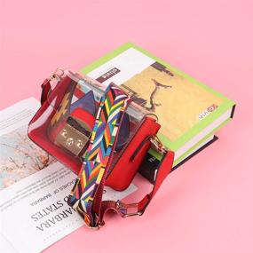 img 2 attached to Fuaisi Transparent Crossbody Summer Shoulder Women's Handbags & Wallets