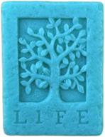 life tree craft art silicone soap mold - longzang s216, in pink shade logo