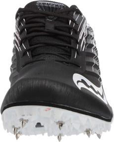 img 3 attached to Saucony Spitfire Athletic Walking 👟 Shoes for Men in Black and White