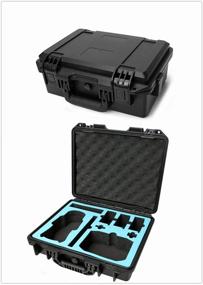 img 3 attached to 🎒 Mavic Air 2 Carrying Case - Durable, Waterproof Compact Travel Case for DJI Mavic Air 2 Quadcopter Drone, Smart Controller, Batteries, Charging Hub, ND Filter Set, Adapter, and Accessories