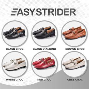 img 3 attached to Easy Strider Elegant Suitable Business Men's Shoes in Loafers & Slip-Ons