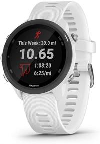 img 4 attached to 🏃 Enhance Your Runs with Garmin Forerunner 245 Music: GPS Running Smartwatch with Music and Advanced Dynamics, White