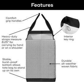 img 1 attached to 👜 SCOUT Original Deano Tote: Spacious, Foldable Open-Top Bag for Beach, Pool, and Everyday Use