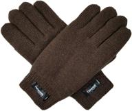 🧤 xl men's accessories and gloves - bruceriver touchscreen thinsulate logo