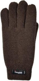 img 3 attached to 🧤 XL Men's Accessories and Gloves - Bruceriver Touchscreen Thinsulate