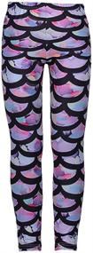 img 3 attached to Digital Leggings Mermaid Colored Leopard