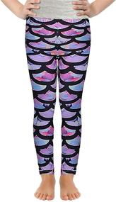 img 4 attached to Digital Leggings Mermaid Colored Leopard