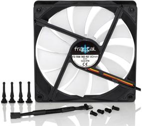 img 2 attached to 🔇 Fractal Design Silent Series R2 140mm Cooling Fan: Efficient and Quiet Cooling Solution