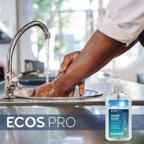 img 2 attached to ECOS PRO PL9663/6 Free and 👐 Clear Hand Soap: 6-Pack for Gentle, Chemical-Free Cleansing