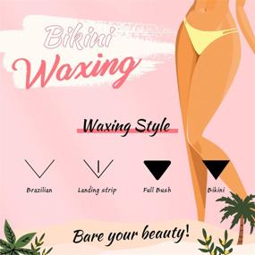 img 4 attached to 🔥 Ajoura Digital Wax Warmer Kit: Effortless Brazilian Bikini Coarse Hair Removal with 14oz Hard Wax Beads — Ideal for Eyebrow, Legs, Armpit, and Face; Includes Pre & After Wax Spray