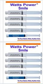 img 2 attached to 🦷 Watts Power 35% Teeth Whitening Gels - 8 Huge 10ml Gels Plus New FCP Enamel Gel - Dual Action for Surface and Deep Stains - 80ml - Made in The USA: Experience Effective Teeth Whitening for a Brighter Smile