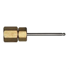 img 1 attached to Winters STP Series STP003 Brass Gauge Adaptor: Versatile Measurement Solution for Industrial Applications