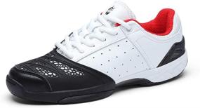 img 4 attached to ROPHOO Standard Sneakers Equipments Black Red