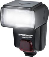high power auto flash: precision design dslr350 for optimal dslr photography experience logo