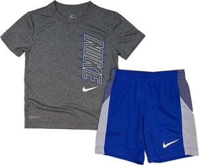 img 1 attached to Nike Dri FIT Graphic 76H367 K6N 24_Months Boys' Clothing