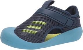 img 4 attached to 👟 Детские комфортные и стильные сандалии adidas Altaventure Ct Slide