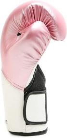 img 2 attached to 🥊 Everlast Elite Pro Style Training Gloves: Pink/White 12 oz - Perfect for effective workouts