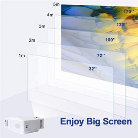 img 2 attached to Mini Projector Display Portable Compatible