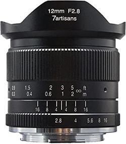 img 2 attached to 7artisans 12mm F2.8 APS-C Wide Angle Manual Fixed Lens for Sony E-Mount Cameras: Compatible with Sony NEX-6R, NEX-7, A3000, A5000, A5100, A6000, A6300, A6500