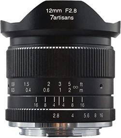 img 1 attached to 7artisans 12mm F2.8 APS-C Wide Angle Manual Fixed Lens for Sony E-Mount Cameras: Compatible with Sony NEX-6R, NEX-7, A3000, A5000, A5100, A6000, A6300, A6500