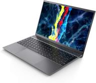 💻 high-performance 15.6 inch laptop: intel quad-core processor, 8gb ram, 256gb ssd, 1tb ssd, windows 10 pro logo