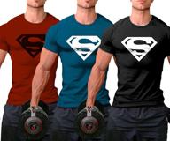 👕 inleaderstyle fitness sport t-shirt for men - men's clothing and active tops логотип