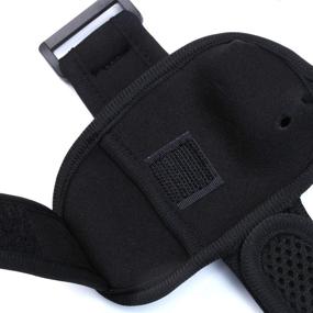 img 2 attached to 🎧 Vnetphone Sports Armband: Adjustable Absorb Sweat Running Bag for MP3, V4, V6, FBIM, Referee Intercom Headset - Stay Connected During Workouts!