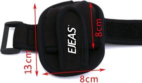 img 3 attached to 🎧 Vnetphone Sports Armband: Adjustable Absorb Sweat Running Bag for MP3, V4, V6, FBIM, Referee Intercom Headset - Stay Connected During Workouts!