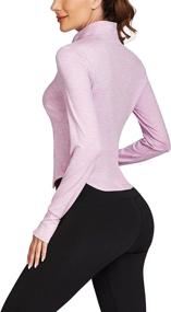 img 1 attached to COOrun Jacket Womens Training Sleeve Sports & Fitness