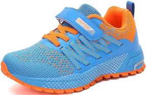 img 3 attached to 👟 KUBUA Lightweight Breathable Athletic Girls' Sneakers and Shoes: Optimal Performance and Comfort