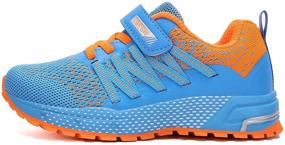 img 1 attached to 👟 KUBUA Lightweight Breathable Athletic Girls' Sneakers and Shoes: Optimal Performance and Comfort