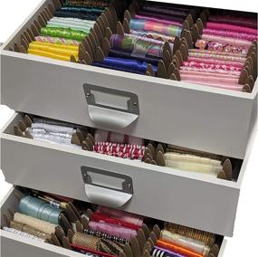 img 2 attached to 🎀 Efficiently Organize with Ribbon Storage Ribbon Spools (50 spools) - Craft Organizer, Wrapping Paper Storage, Bin, Cabinet Organization, Twine Storage, Wrapping GiveThanks with a Ribbon Card (Small)