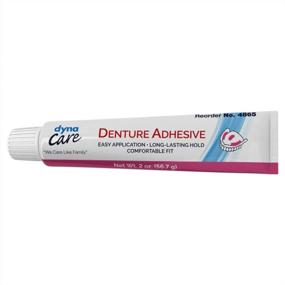 img 2 attached to 🦷 Swiss Craft Denture Adhesive: Extra Strong Hold for Upper, Lower or Partials - Original Formula Cream for Comfortable fit & Long-Lasting Hold - 2 OZ