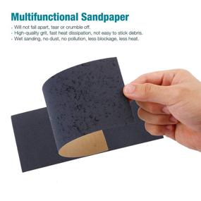 img 1 attached to Sandpaper Furniture Finishing Automotive Polishing Abrasive & Finishing Products in Finishing Products