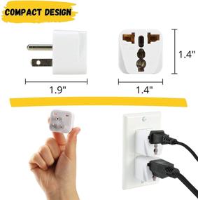 img 2 attached to Bates Universal American Adapter Converter