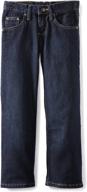 👖 lee premium relaxed straight buckner boys' clothing: top-notch jeans for ultimate comfort and style logo