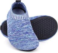 👶 kkidss non slip lightweight toddler slippers for boys - shoes and slippers in one logo