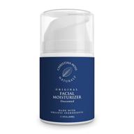 🌿 christina moss naturals facial moisturizer - organic aloe vera for hydration & nourishment - ideal for sensitive, oily or severely dry skin - anti-aging, anti-wrinkle formula - unscented logo