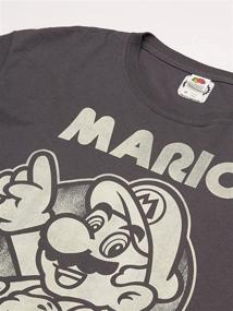 img 2 attached to 👕 Mario T Shirt Premium Heather Men's Clothing: Nintendo's Stylish Men's T-Shirts & Tanks