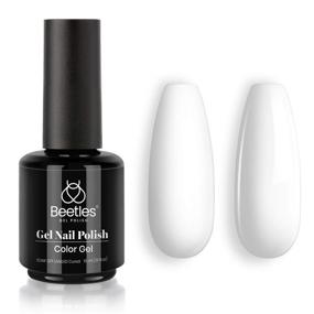 img 4 attached to 💅 1 Pcs 15ml White Beetles Gel Nail Polish - Soak Off Gel Polish for Nail Art Manicure | Salon-Quality DIY Christmas Gifts & Home Decoration