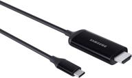 🔌 enhanced samsung dex usb-c to hdmi cable - black (model: ee-i3100fbegww) logo