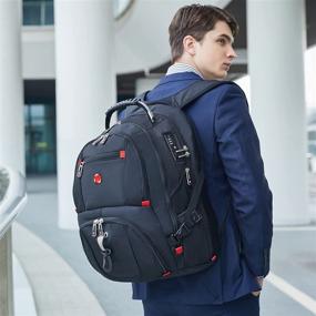 img 3 attached to 🎒 CrossGear CR 8112BKXL: Versatile Backpack with Built-in Charging Functionality