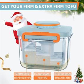 img 2 attached to ToPress Adjustable Tofu Press: Easily Extract Water for Improved Texture & Flavor | Firm & Extra Firm Presser | BPA Free, Dishwasher Safe | Ideal Christmas Gift for Families/Friends