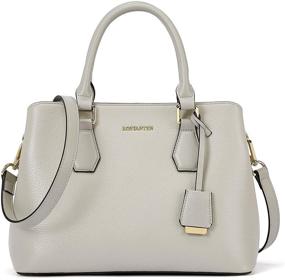 img 4 attached to 👜 BOSTANTEN Leather Designer Women's Handbags & Wallets - Shoulder Crossbody Satchels